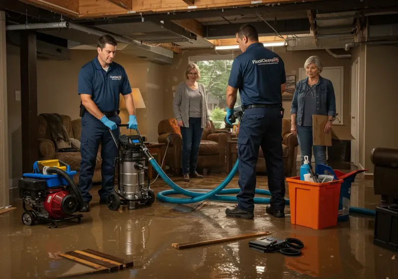 Basement Water Extraction and Removal Techniques process in Hartford, AL