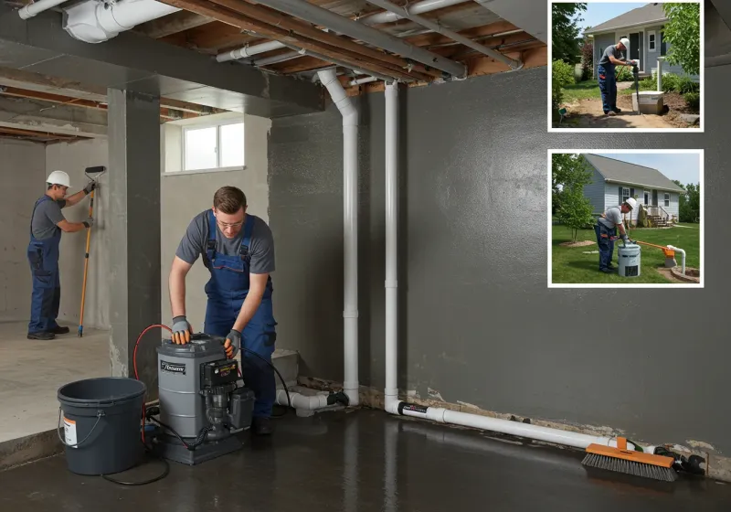 Basement Waterproofing and Flood Prevention process in Hartford, AL